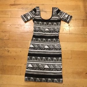 Bodycon cotton dress